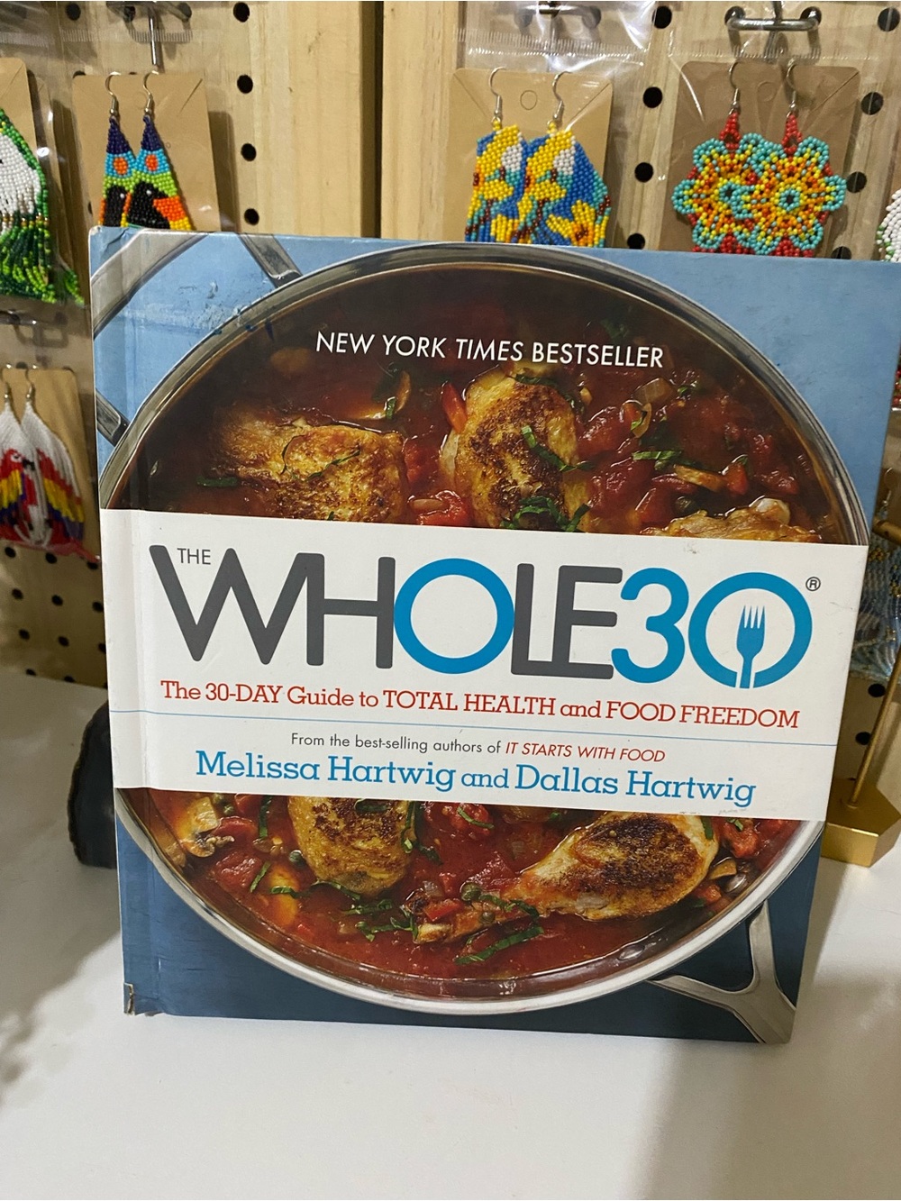 The Whole30 Guidebook by Melissa Hartwig and Dallas Hartwig - Blue/White Cover